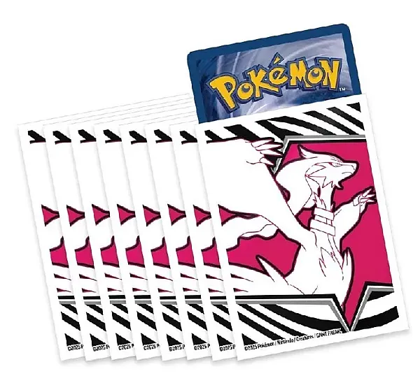 POKEMON WHITE FLARE SLEEVES (65 SLEEVES)